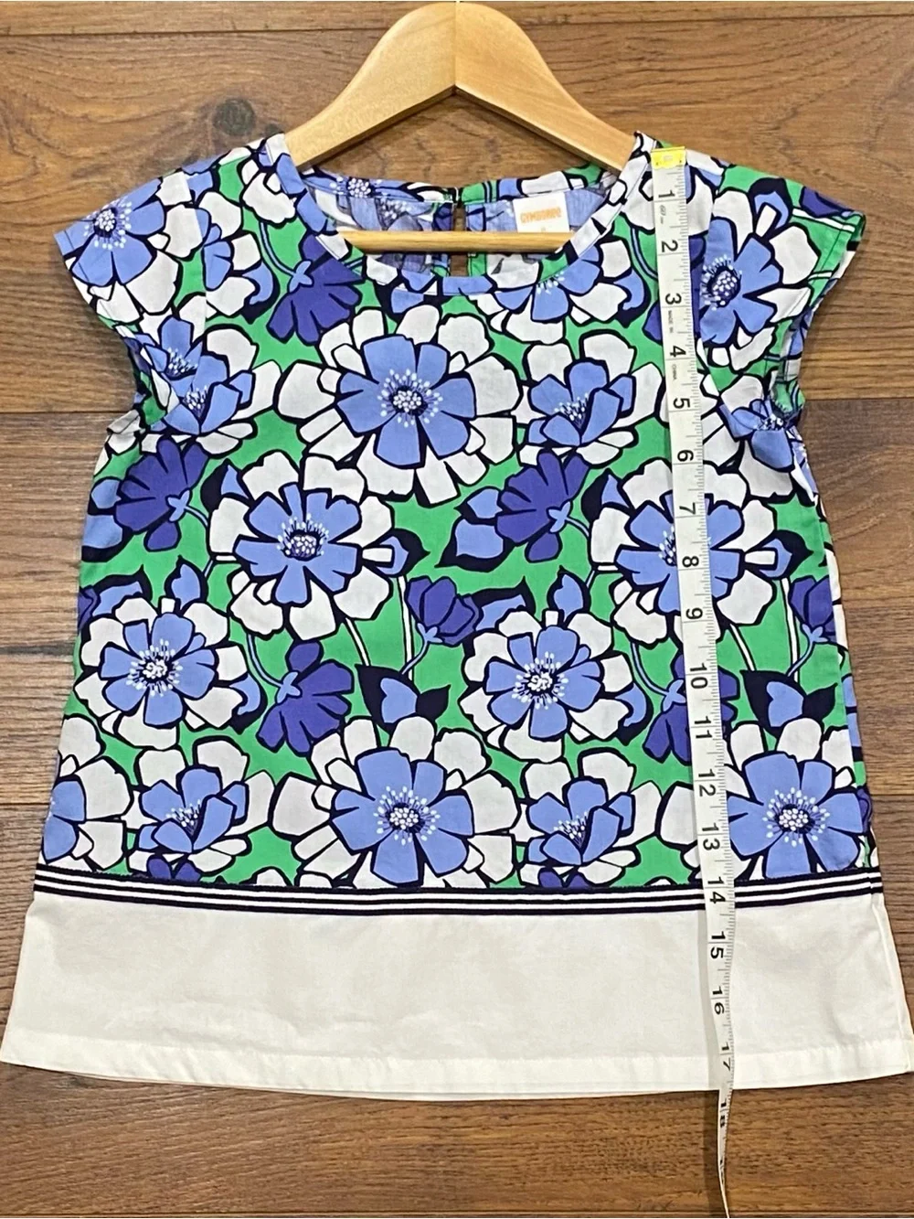 Gymboree Girls ‘Spring Prep’ Blue, Green and White Floral Pant Set Size 5/6
